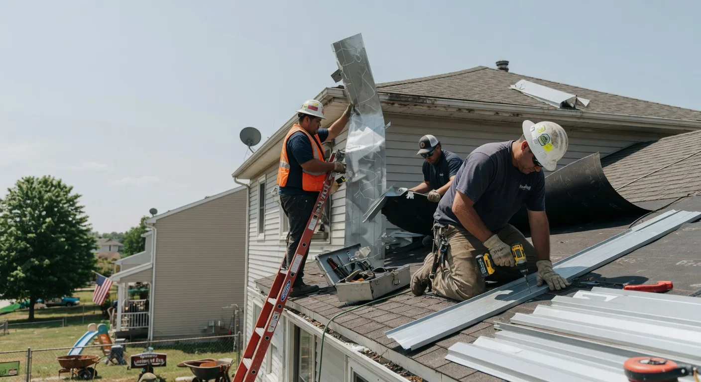 Metal Roof Repair in Richeyville, PA